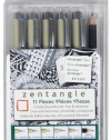 Sakura 50011 11-Piece Zentangle Clamshell Pencil Set