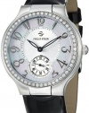 Philip Stein Signature Round Mother of Pearl Dial Diamond Watch 42D-FMOP-LB