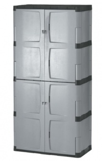 Rubbermaid 7083 72-Inch Four-Shelf Double-Door Resin Storage Cabinet Rubbermaid 7083 72-Inch Four-Shelf Double-Door Resin Storage Cabinet
