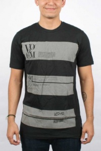 Volcom Men's Stripes Short Sleeve Tee Volcom Men's Stripes Short Sleeve Tee
