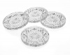 Godinger Crystal Dublin Coasters, Set of 4