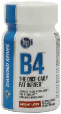 BPI Sports B4 Fat Burner Diet Supplement, 30 Count