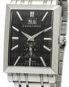 Burberry Heritage Men's Watch with Black Textured Dial, Date Display and Stainless Steel Bracelet BU1320