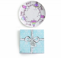 Rosanna Happy Birthday Round Platter Rosanna Happy Birthday Round Platter