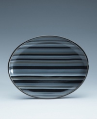 Perfect for every day use, this stoneware is versatile and stylish. A colorful striated pattern lends your tabletop modern polish. From Denby's dinnerware and dishes collection. Measures 14 in diameter. Perfect for every day use, this stoneware is versatile and stylish. A colorful striated pattern lends your tabletop modern polish. From Denby's dinnerware and dishes collection. Measures 14 in diameter.