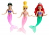 Disney Princess Ariel and Her Sisters Playset, 3-Pack