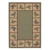 Surya Alfresco Woodland Indoor/Outdoor Area Rug - Sage