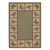 Surya Alfresco Woodland Indoor/Outdoor Area Rug - Sage