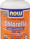 NOW Foods Organic Chlorella 500mg  200 Tablets