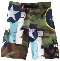 Quiksilver Boys 2-7 Flying Fortress Boardshort, Armed Green, Medium Quiksilver Boys 2-7 Flying Fortress Boardshort, Armed Green, Medium