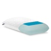 Z® by Malouf Z-Gel Infused Dough® Memory Foam + Liquid Z-Gel Pillow with Removable Velour Cover 5-Year Warranty