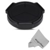 Auto Lens Cap for PANASONIC LUMIX DMC LX7 LX-7 Camera + MagicFiber Microfiber Lens Cleaning Cloth