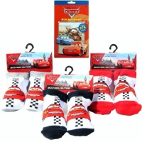 3 Pairs Disney Cars Baby Booties Set for Babies - 3 Pairs of Cars Baby Socks (Size 18-24 Months) PLUS 1 Cars Sticker Pad (4 Sheets) 3 Pairs Disney Cars Baby Booties Set for Babies - 3 Pairs of Cars Baby Socks (Size 18-24 Months) PLUS 1 Cars Sticker Pad (4 Sheets)