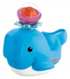 Fisher-Price Brilliant Basics Spray 'N Lights Bath Whale