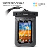 DandyCase Black Waterproof Case for Apple iPhone 4, 4S - Also Works with iPod Touch 3, 4, iPhone 3G, 3GS, & Other Smartphones - IPX8 Certified to 100 Feet [Retail Packaging by DandyCase]