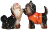 Westland Giftware Mwah Magnetic Yorkshire Terriers Salt and Pepper Shaker Set, 3-1/4-Inch