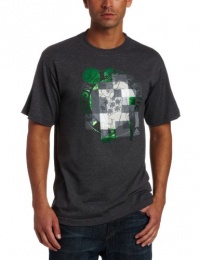 NBA Men's Boston Celtics Graystone Cubicle Tee Shirt (Grey, X-Large) NBA Men's Boston Celtics Graystone Cubicle Tee Shirt (Grey, X-Large)
