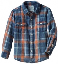 Joe's Jeans Kids Boys 2-7 Shirt, Indigo/Orange, 3/4 Joe's Jeans Kids Boys 2-7 Shirt, Indigo/Orange, 3/4