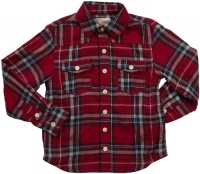 Joe's Jeans Kids 2 Pocket Shirt - Red Plaid-2/3 Joe's Jeans Kids 2 Pocket Shirt - Red Plaid-2/3
