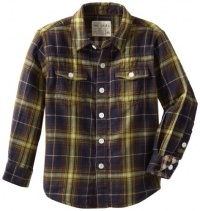 Joe's Jeans Kids Boys 2-7 Shirt, Brown/Green, 6/7 Joe's Jeans Kids Boys 2-7 Shirt, Brown/Green, 6/7