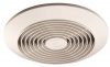 Broan 673 60 CFM Ceiling Ventilation Fan, White Plastic Grille