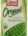 Libby's Organic Sweet Peas, 15-Ounces Cans (Pack of 12)