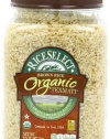 RiceSelect Organic Texmati Brown Rice, 32-Ounce Jars (Pack of 4)