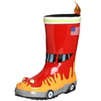 KIDORABLE Fireman Rain Boot (Toddler/Little Kid), Red, 7 M US Toddler KIDORABLE Fireman Rain Boot (Toddler/Little Kid), Red, 7 M US Toddler