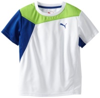 Puma - Kids Boys 2-7 Little Boy Multi Block Tee, White, 4 Puma - Kids Boys 2-7 Little Boy Multi Block Tee, White, 4