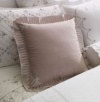Martha Stewart Trousseau Clover 300T Grey Cloud 18 Square Decorative Pillow