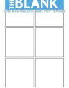 The Blank Comic Book Panelbook - Basic, 7x10, 127 Pages