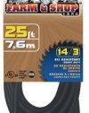 Prime Wire & Cable EC532725 25-Foot 14/3 SJTOW Farm and Shop Extension Cord, Black