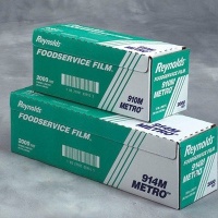 Reynolds 914M 2000' Length x 18 Width, Metro Line PVC Food Wrap Film Reynolds 914M 2000' Length x 18 Width, Metro Line PVC Food Wrap Film