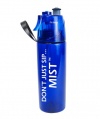 O2COOL Mist 'N Sip 20 Oz Hydration Bottle in BLUE