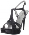 Guess Women's Larosa2 Platform Sandal,Black,6 M US