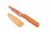 Kuhn Rikon Farmers Market Knife Colori 4-Inch Serrated Blade, Orange