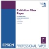 Epson S045039 Exhibition Fiber Paper, 17 x 22, White, 25 Sheets