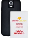 [180 days warranty] ZeroLemon Samsung Galaxy S4 7500mAh Extended Battery + Free Black Extended TPU Full Edge Protection Case (Compatible with AT&T I337, Verizon I545, Sprint L720, T-Mobile M919, International I9500 & I9505) NFC for S Beam and Google Walle