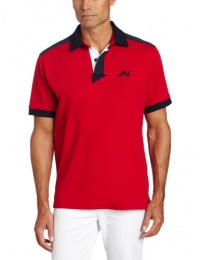 Nautica Men's Short Sleeve Pieced Polo Nautica Men's Short Sleeve Pieced Polo