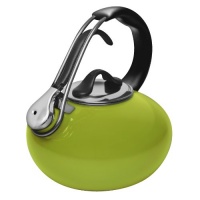 Chantal Enamel on Steel 1.8-Quart Loop Teakettle, Lime Green Chantal Enamel on Steel 1.8-Quart Loop Teakettle, Lime Green
