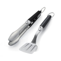 Weber 6645 Original Portable 2-Piece Stainless Steel Tool Set Weber 6645 Original Portable 2-Piece Stainless Steel Tool Set
