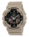 Casio Men's GA100SD-8A G-Shock Military Sand Resin Analog-Digital Watch