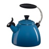 Le Creuset Enamel-on-Steel Halo 1-1/2-Quart Teakettle, Marseille