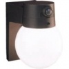 Heath/Zenith SL-5615-BZ Entryway Motion-Sensing Security Light, Bronze