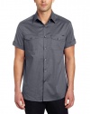 Kenneth Cole Men's Military Check Shirt