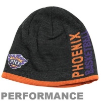 adidas Phoenix Suns Authentic Team Block Performance Beanie - Charcoal adidas Phoenix Suns Authentic Team Block Performance Beanie - Charcoal