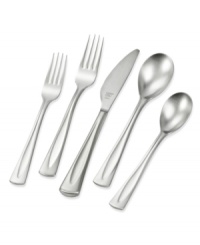 Modern style meets exceptional design in the Bellisimo flatware set from Henckels. Made of best-quality stainless steel with a cool, grooved handle and sleek spoons to make the casual table shine. Modern style meets exceptional design in the Bellisimo flatware set from Henckels. Made of best-quality stainless steel with a cool, grooved handle and sleek spoons to make the casual table shine.