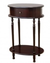 Frenchi Home Furnishing End Table/Side Table, Espresso Finish