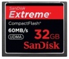 SanDisk SDCFX-032G-A61 32 GB Extreme CompactFlash Memory Card 60MB/S