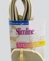 SlimLine 2239 Flat Plug Extension Cord, 2-Wire, Beige, 7-Foot